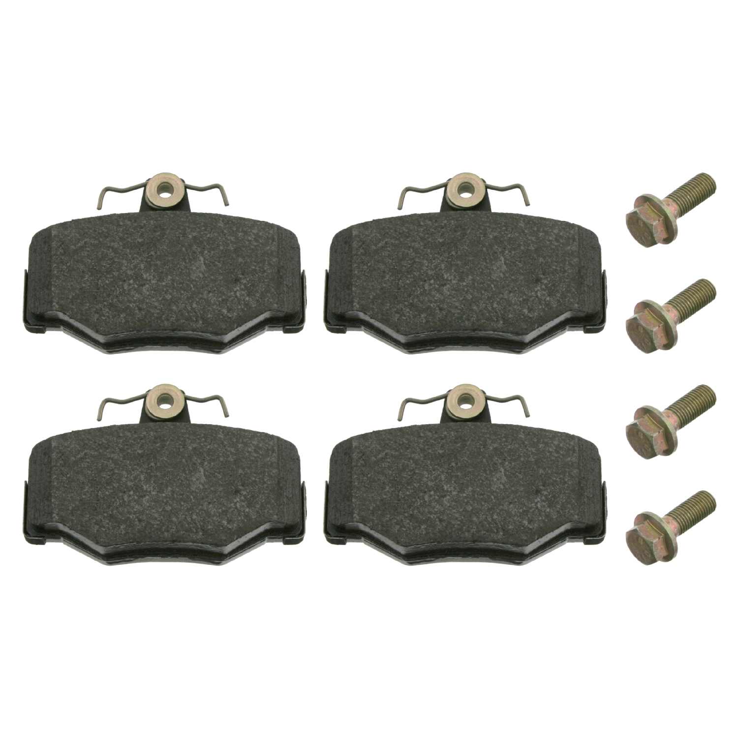 Jeu de 4 plaquettes de frein | FEBI BILSTEIN