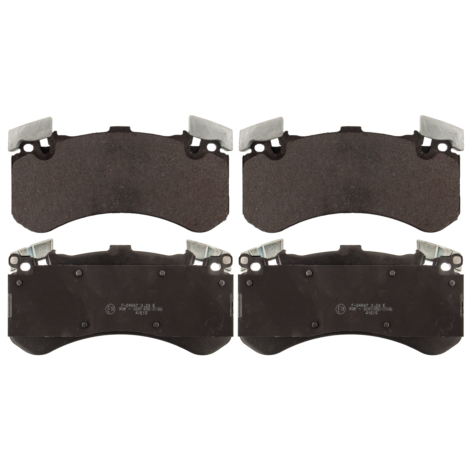 Jeu de 4 plaquettes de frein | FEBI BILSTEIN