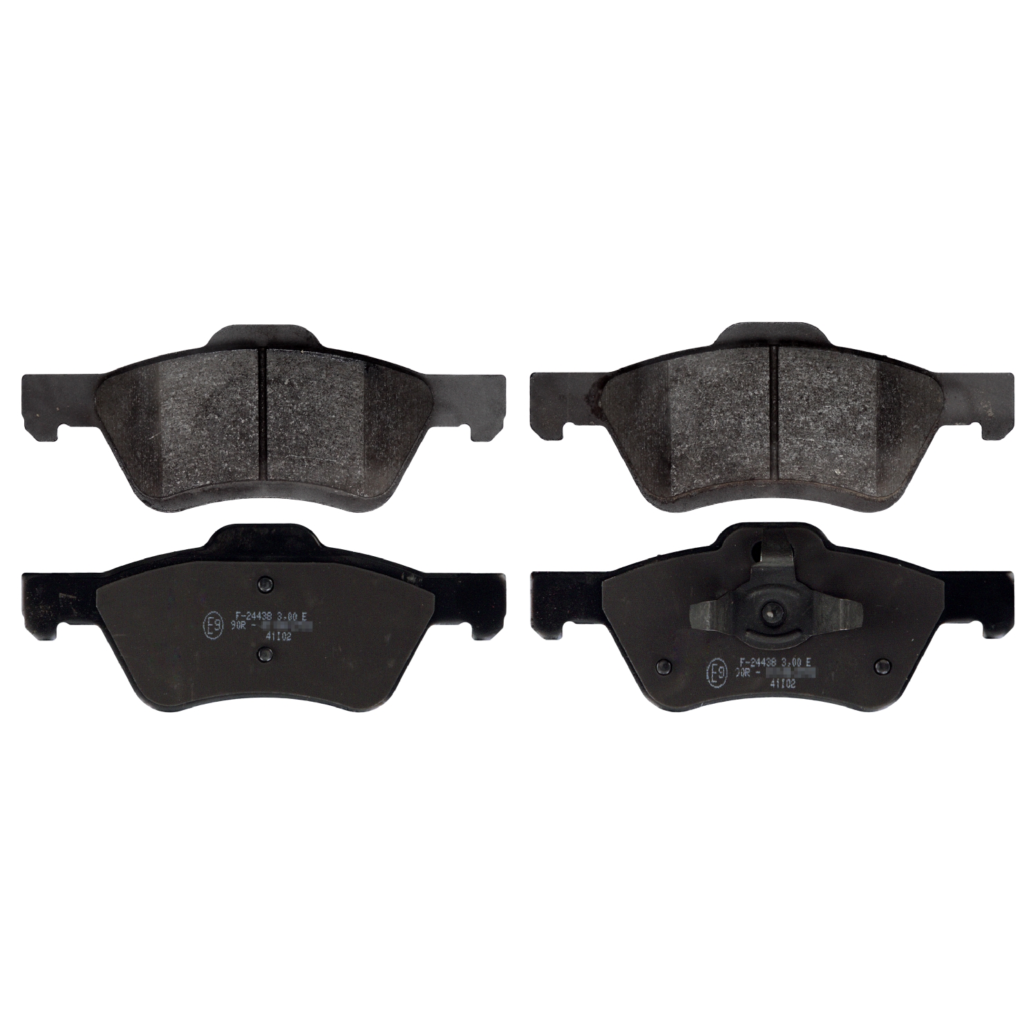 Jeu de 4 plaquettes de frein | FEBI BILSTEIN