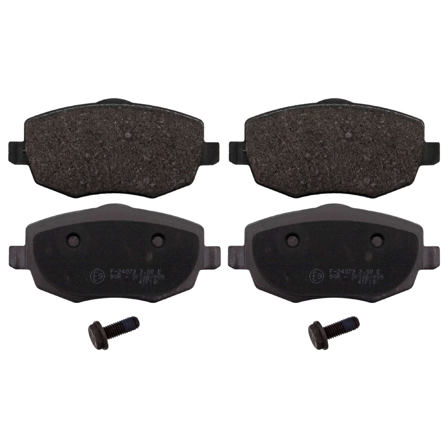 Jeu de 4 plaquettes de frein | FEBI BILSTEIN