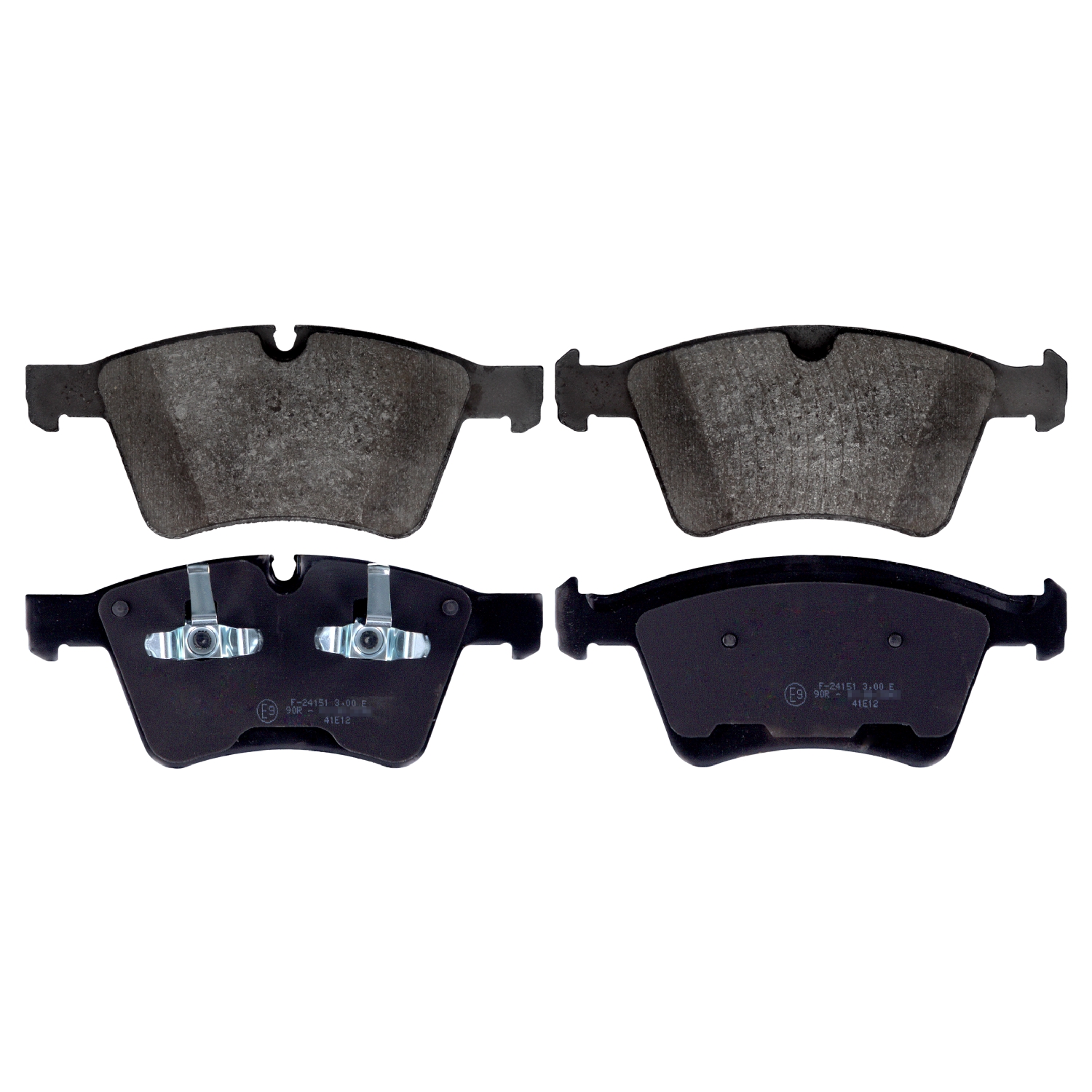 Jeu de 4 plaquettes de frein | FEBI BILSTEIN