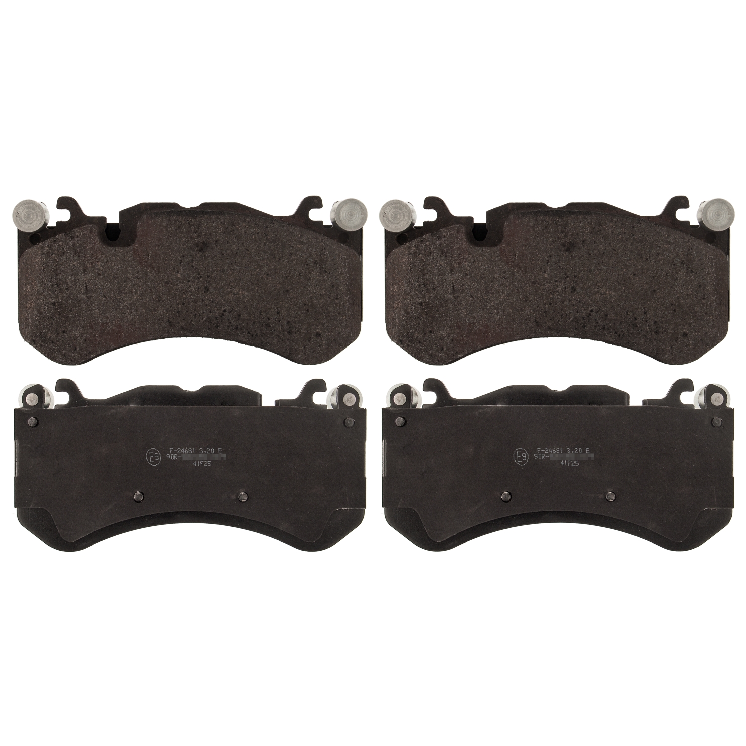 Jeu de 4 plaquettes de frein | FEBI BILSTEIN