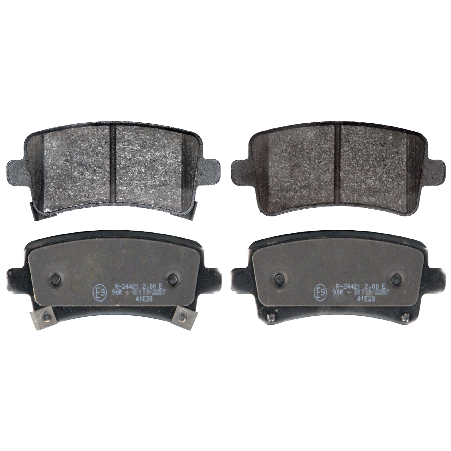 Jeu de 4 plaquettes de frein | FEBI BILSTEIN