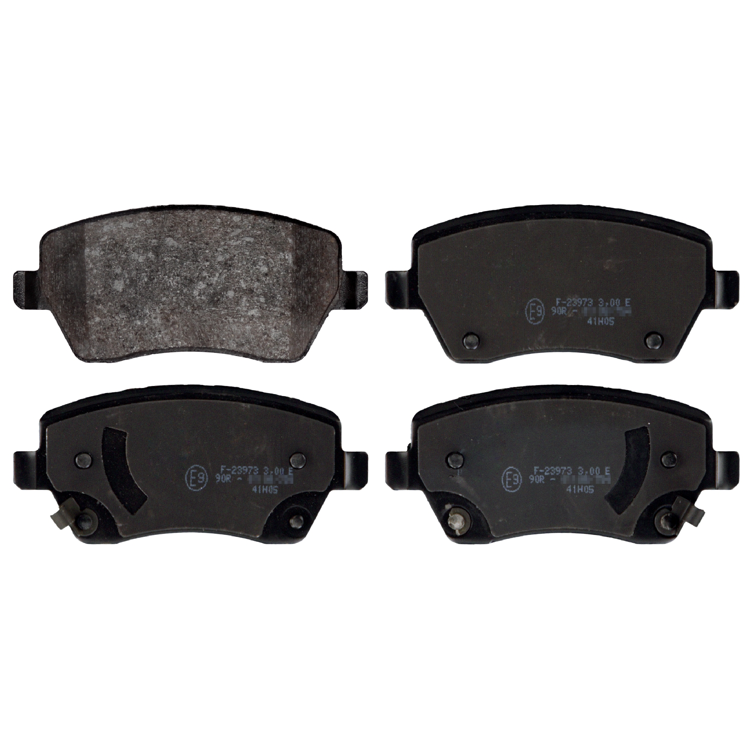 Jeu de 4 plaquettes de frein | FEBI BILSTEIN