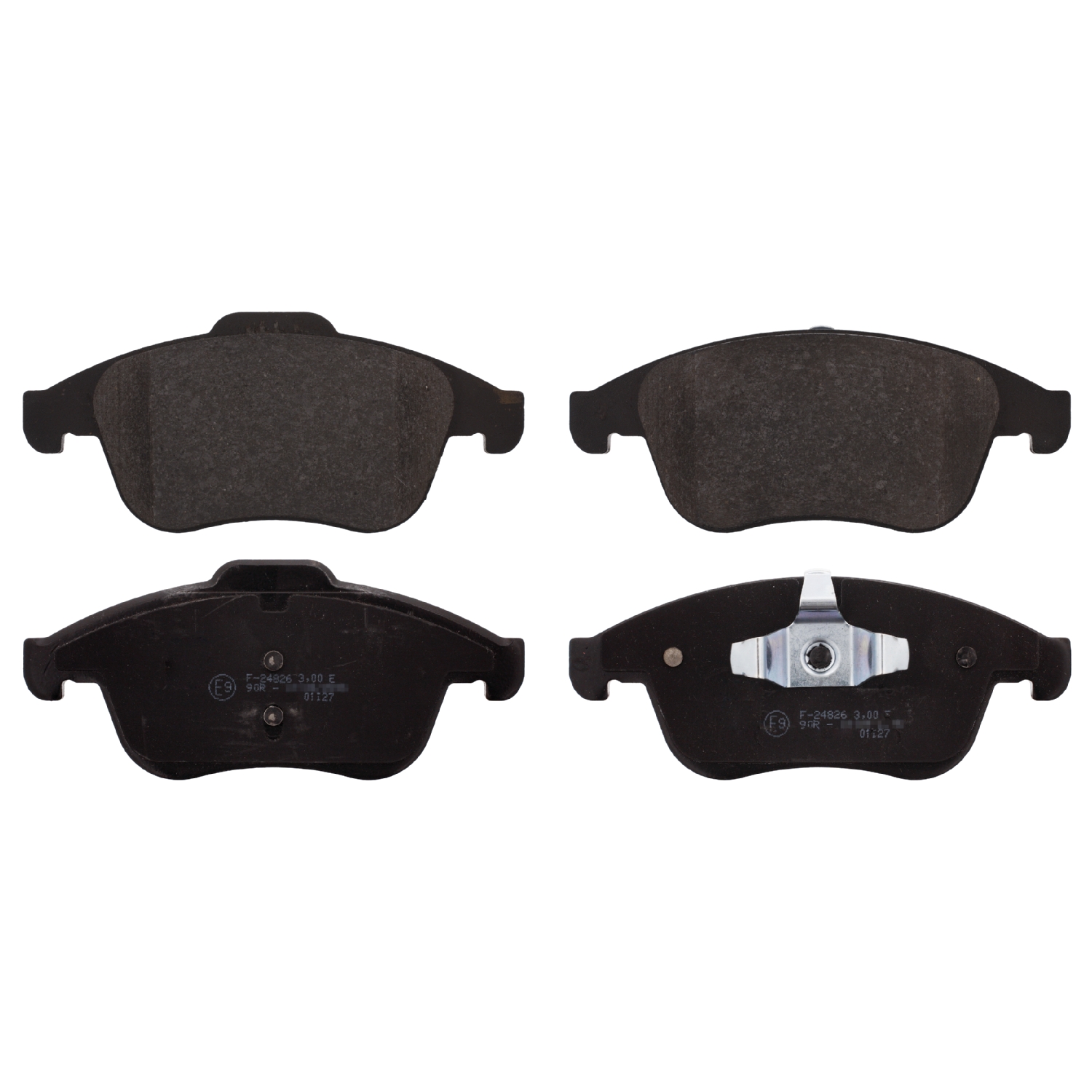 Jeu de 4 plaquettes de frein | FEBI BILSTEIN