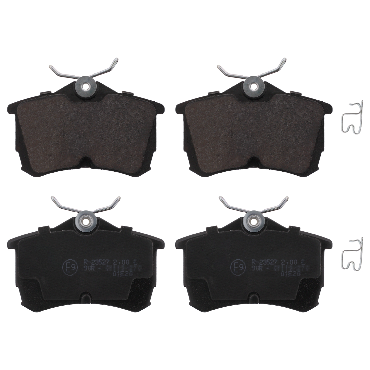 Jeu de 4 plaquettes de frein | FEBI BILSTEIN