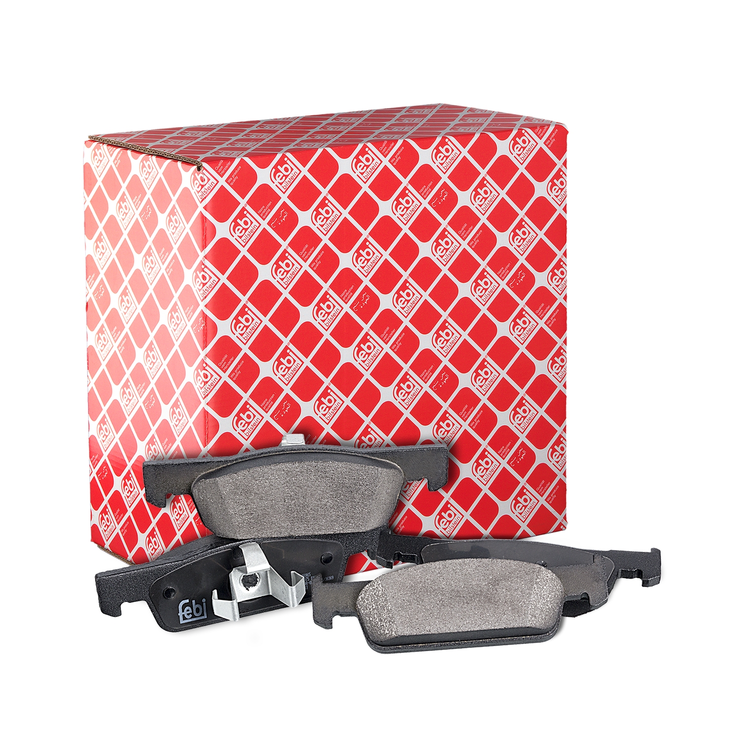 Jeu de 4 plaquettes de frein | FEBI BILSTEIN