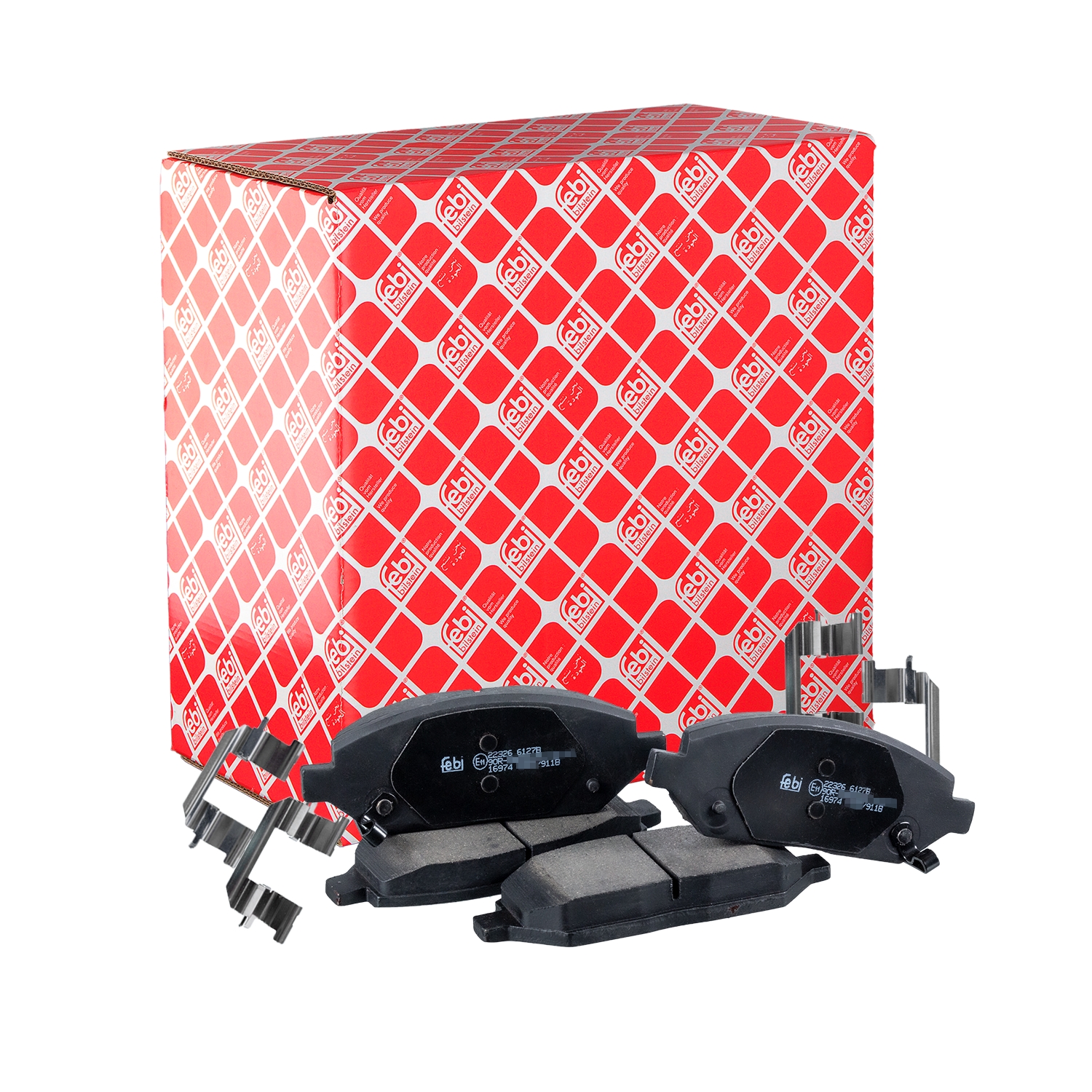 Kit de plaquettes de frein, frein à disque | FEBI BILSTEIN