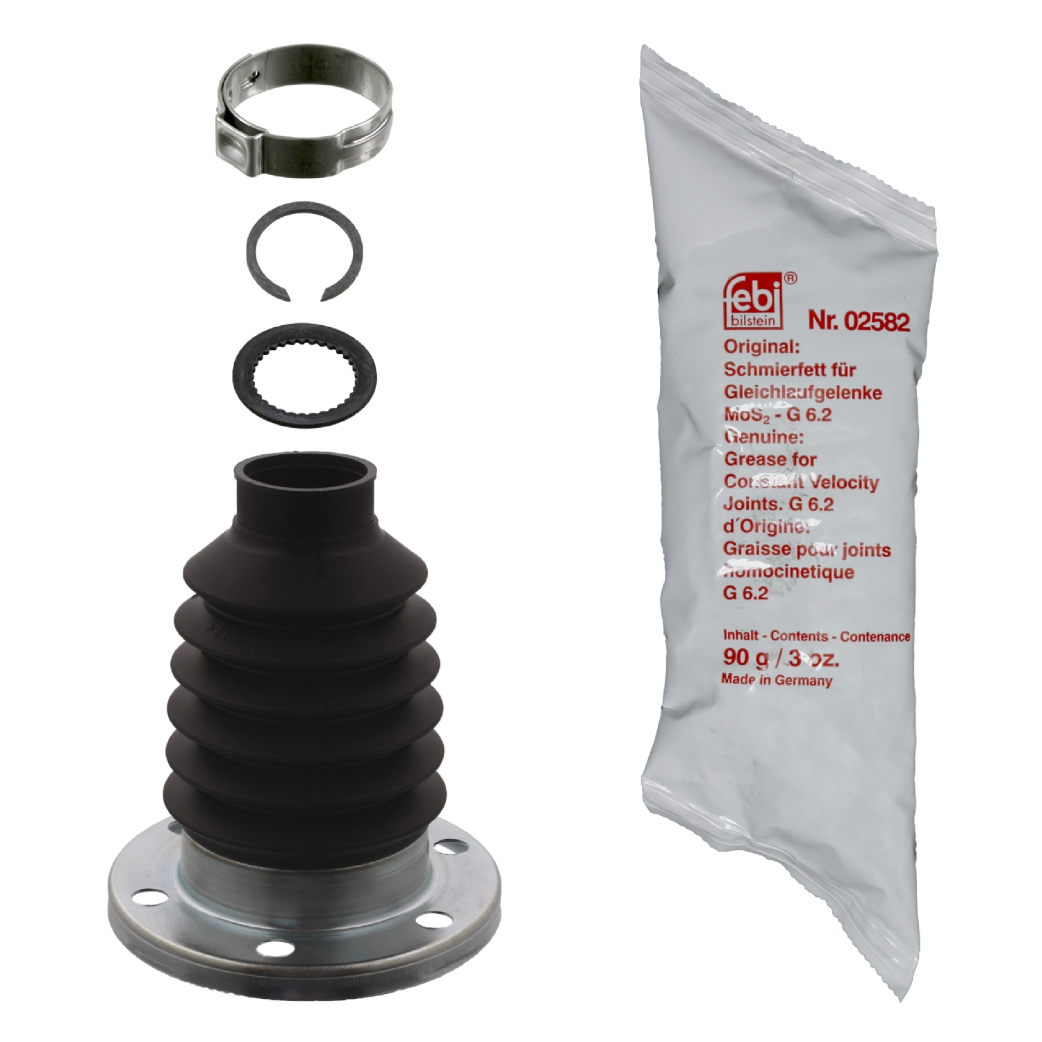 Jeu de joints-soufflets, arbre de commande | FEBI BILSTEIN