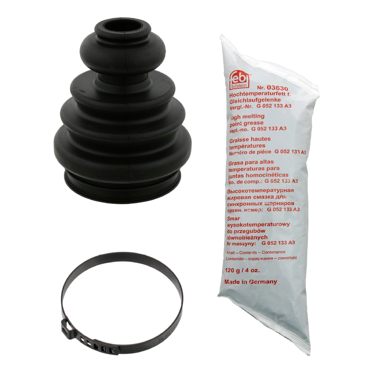 Jeu de joints-soufflets, arbre de commande | FEBI BILSTEIN