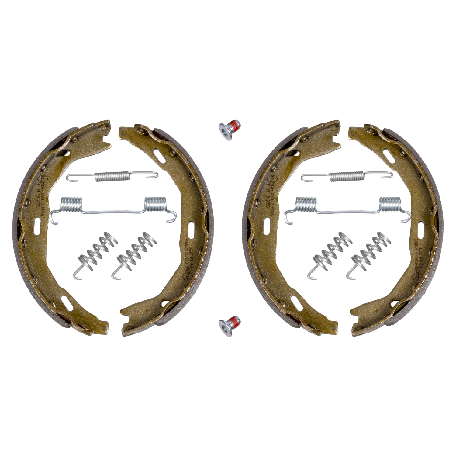 Jeu de mâchoires de frein, frein de stationnement | FEBI BILSTEIN