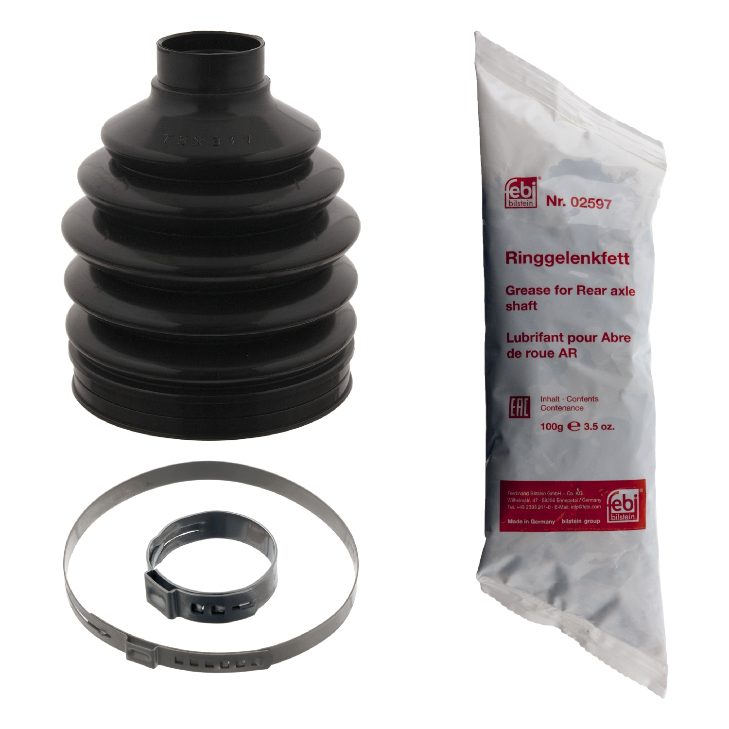 Jeu de joints-soufflets, arbre de commande | FEBI BILSTEIN