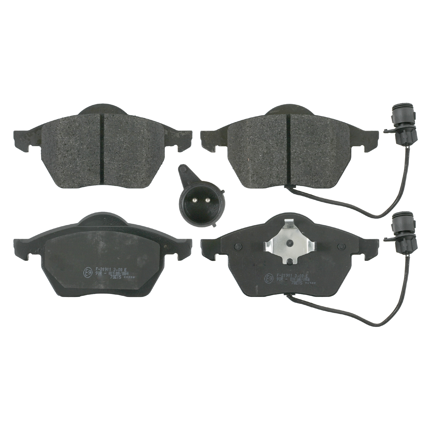 Jeu de 4 plaquettes de frein | FEBI BILSTEIN