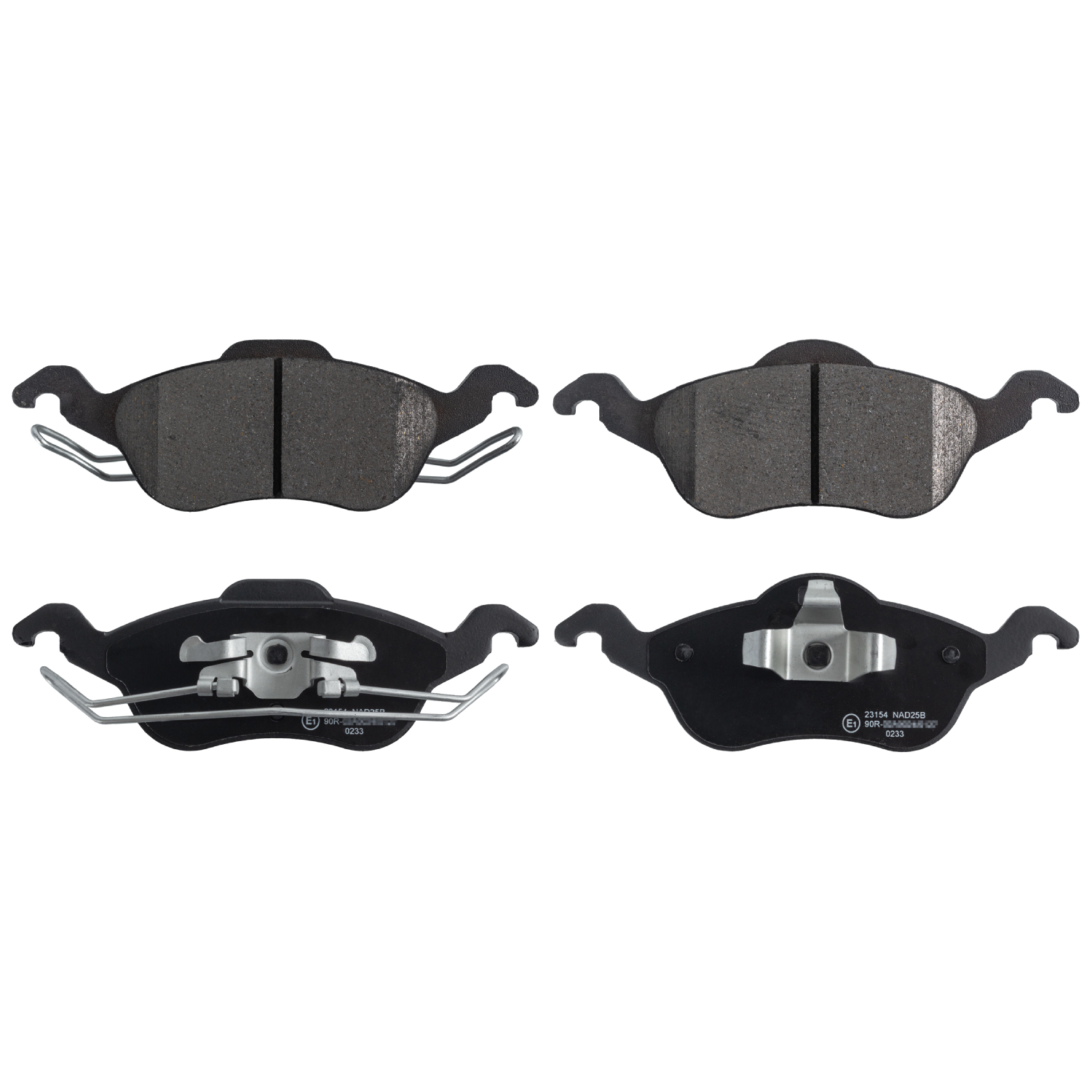 Jeu de 4 plaquettes de frein | FEBI BILSTEIN