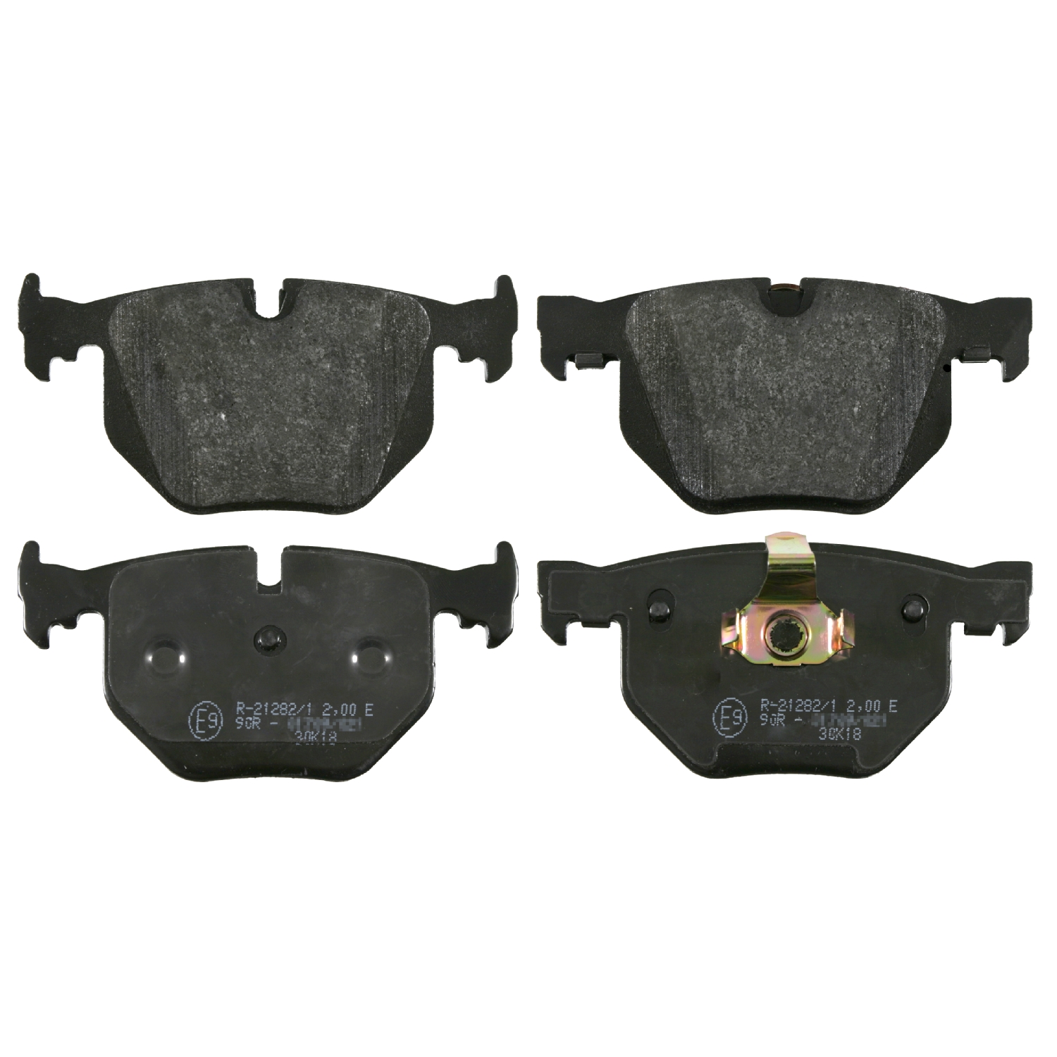 Jeu de 4 plaquettes de frein | FEBI BILSTEIN