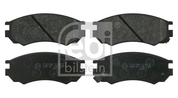 Jeu de 4 plaquettes de frein | FEBI BILSTEIN