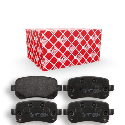 Image du produit pour Jeu de 4 plaquettes de frein