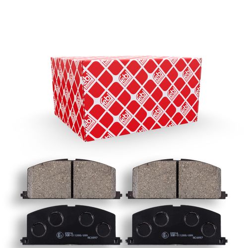 Image du produit pour Jeu de 4 plaquettes de frein