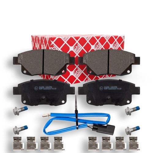 Image du produit pour Jeu de 4 plaquettes de frein