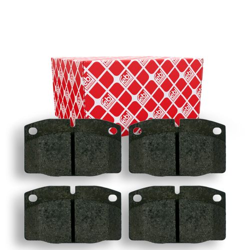 Image du produit pour Jeu de 4 plaquettes de frein