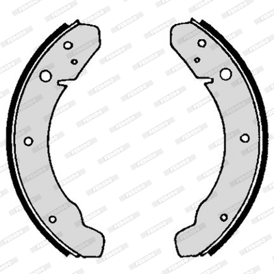 Jeu de mâchoires de frein | FERODO