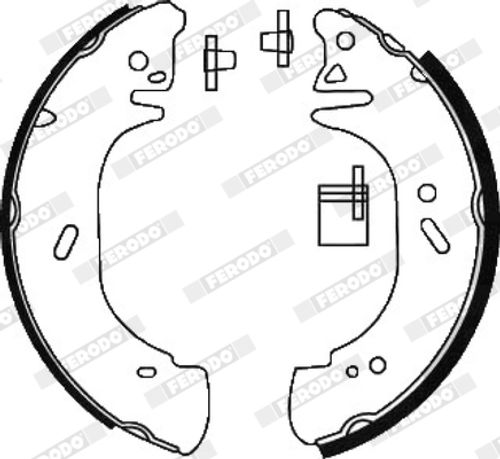 Image du produit pour Jeu de mâchoires de frein