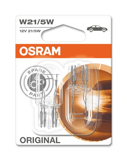 Image du produit pour Ampoule socle en verre W21/5W Original 21/5W [12V] (2 pièces)