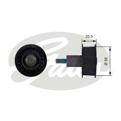 Poulie renvoi/transmission, courroie de distribution PowerGrip® | GATES