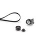 Image du produit pour Jeu de courroies trapézoïdales à nervures Micro-V® Kit
