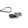 Image du produit pour Jeu de courroies trapézoïdales à nervures Micro-V® Kit