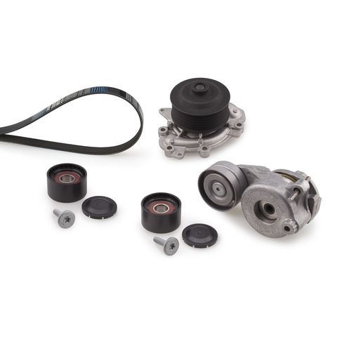 Image du produit pour Pompe à eau+Jeu de courroie trapézoïdale à nervures Micro-V® Kit
