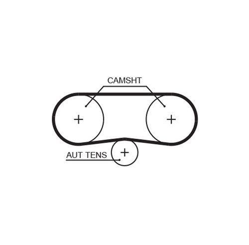 Image du produit pour Courroie crantée PowerGrip®