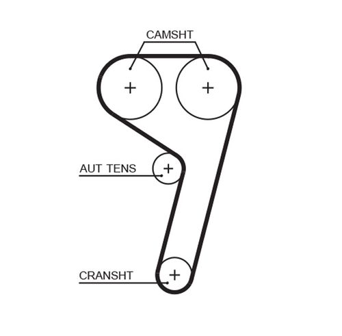 Image du produit pour Courroie crantée PowerGrip®