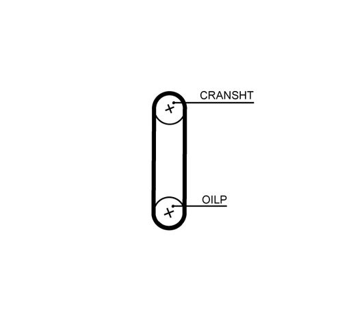 Image du produit pour Courroie de distribution