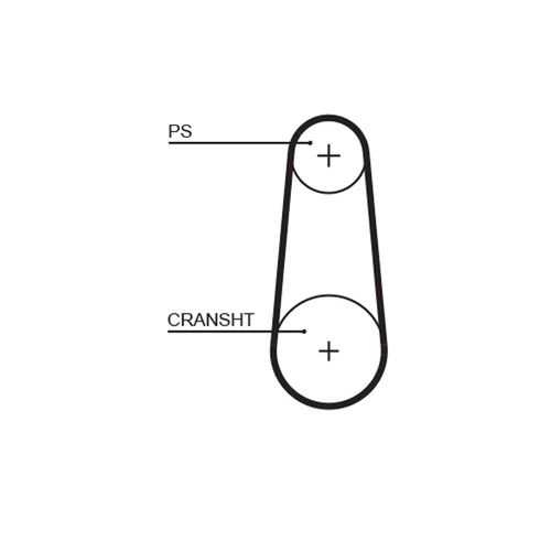 Image du produit pour Courroie crantée PowerGrip®