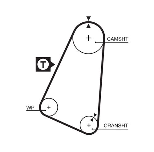 Image du produit pour Courroie crantée PowerGrip®