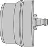 Image du produit pour Set d'adaptateurs, contrôle système turbocomp.-intercooler