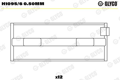 Image du produit pour Coussinet de vilebrequin