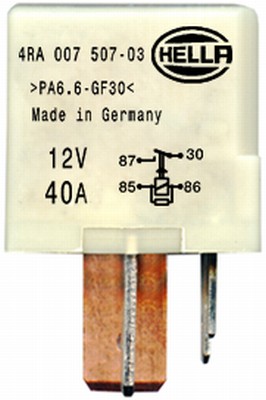 Relais, courant de travail | HELLA