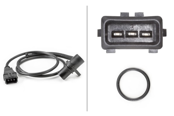 Capteur d'angle, vilebrequin | HELLA