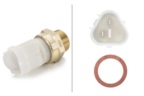 Interrupteur de température, ventilateur de radiateur | HELLA