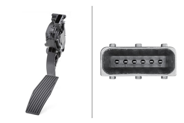 Capteur, position d'accelerateur | HELLA