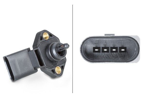 Capteur, pression de suralimentation | HELLA