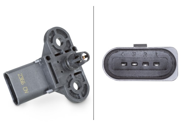 Capteur, pression de suralimentation | HELLA