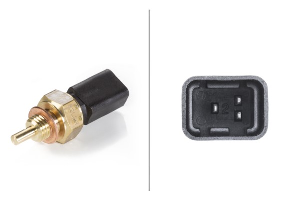 Sonde de température, liquide de refroidissement | HELLA