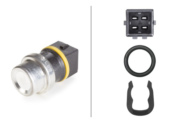 Sonde de température, liquide de refroidissement | HELLA