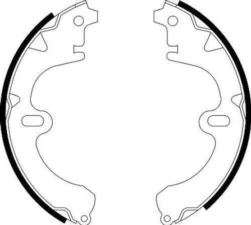 Image du produit pour Jeu de mâchoires de frein