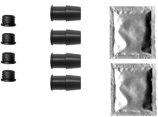 Kit d'accessoires, étrier de frein | HELLA PAGID