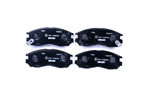 Jeu de 4 plaquettes de frein | HELLA PAGID