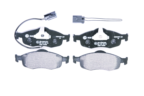 Jeu de 4 plaquettes de frein | HELLA PAGID